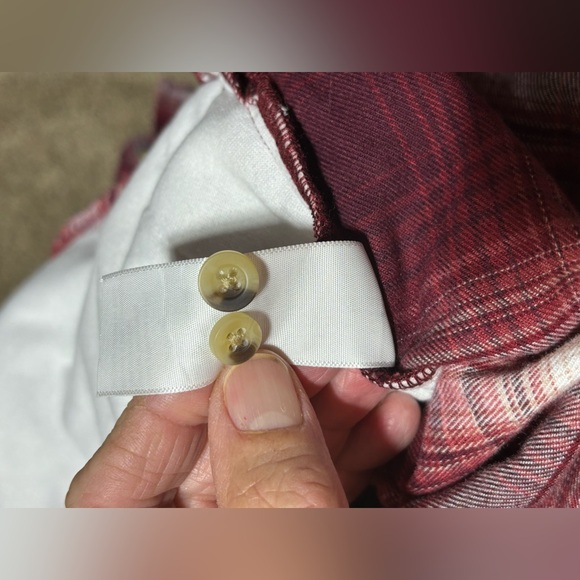 Jachs Girlfriend XXL flannel plaid shirt very soft long sleeves w/hand pockets - Picture 7 of 9